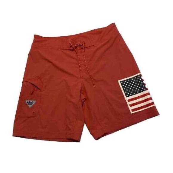 Columbia, mens shorts, size 36, salmon color - Picture 1 of 9